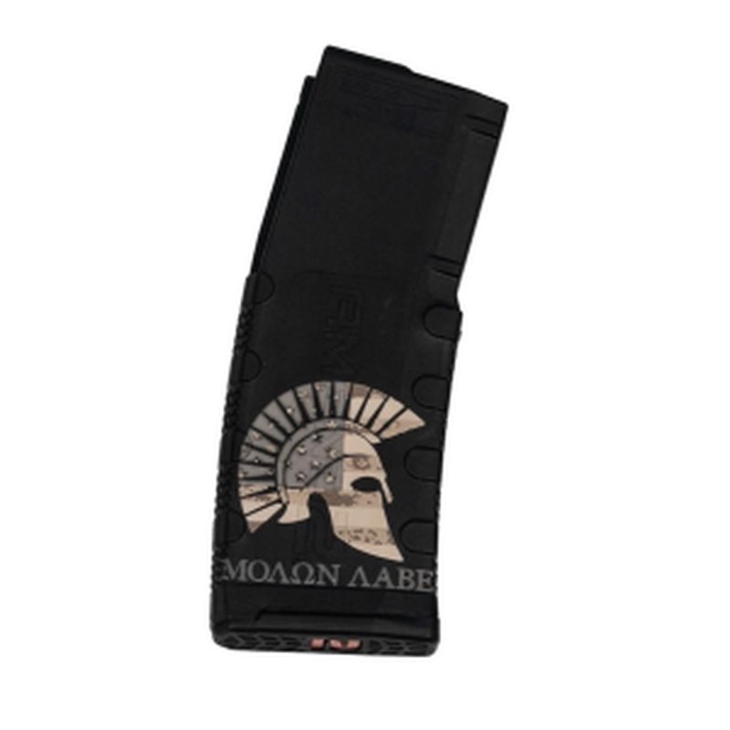 Black Rain Ordnance Molon Labe AR Magazine 5.56x45 NATO 30 Round Polymer