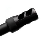 Area 419 Hellfire 2P Self Timing Muzzle Brake w/Adapter 1/2-28, Black
