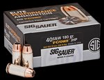 Sig Sauer Elite Performance .40 S&W 180 Grain Jacketed Hollow Point Ammunition