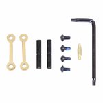 Guntec USA AR-15 Complete Anti-Rotation Trigger/Hammer Pin Set Gold Plated GT-ARP-GLD