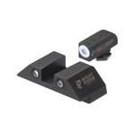 Night Fision GLK-001-003-WGZG Night Sight Set for Glock 17/19/34