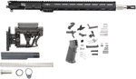 Luth-AR 18 in Bull Rifle Kit Minus Lower Receiver w/Coll. Stock