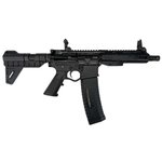 ATI Alpha Maxx Semi-Automatic AR-15 Pistol, 5.56 Nato, 7.5" Bbl, M-LOK Handguard, 1-30 and 1-60 Rd Magazine, Flip-Up Sights, Adj Brace, Black
