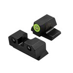XS Sights R3D 2.0 Night Sight Set - Front/Rear Green/Green Illuminated Sights