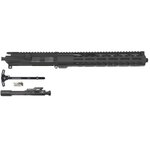 BHA Precision AR-15 12.5\" 338 ARC, 12\" MLOK Handguard, No MB, Black Complete Upper Receiver w/ BCG & CH