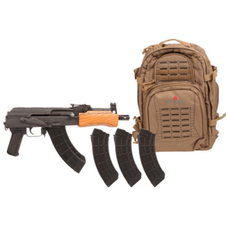 Century Arms Mini Draco 7.62x39 Pistol 7.8 Inch Barrel 30 Round Black