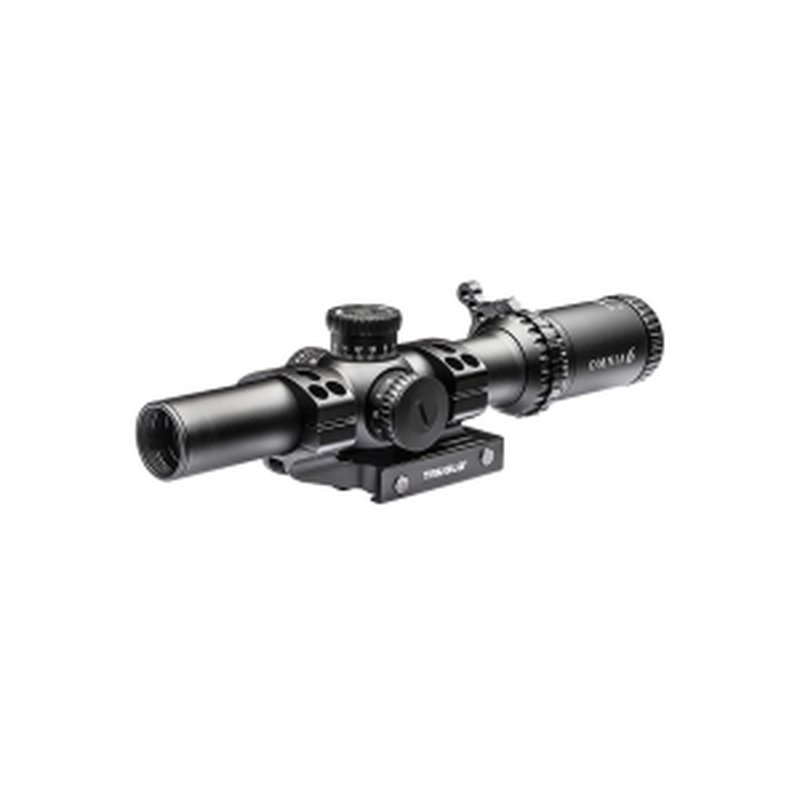 TRUGLO Omnia Rifle Scope 1-6x 24mm Illuminated A.P.T.R. Reticle, 30mm Tube, Matte Black