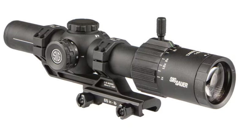 Sig Optic Tango MSR Scope 1-8x24mm SFP 30mm Tube w/ Mount - SOTM81002