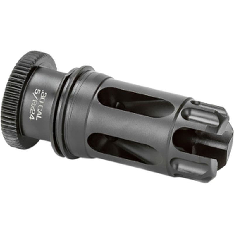 Griffin Armament Dual-Lok Flash Comp 30/7.62mm 5/8"x24 Threads - DLFC30C5824