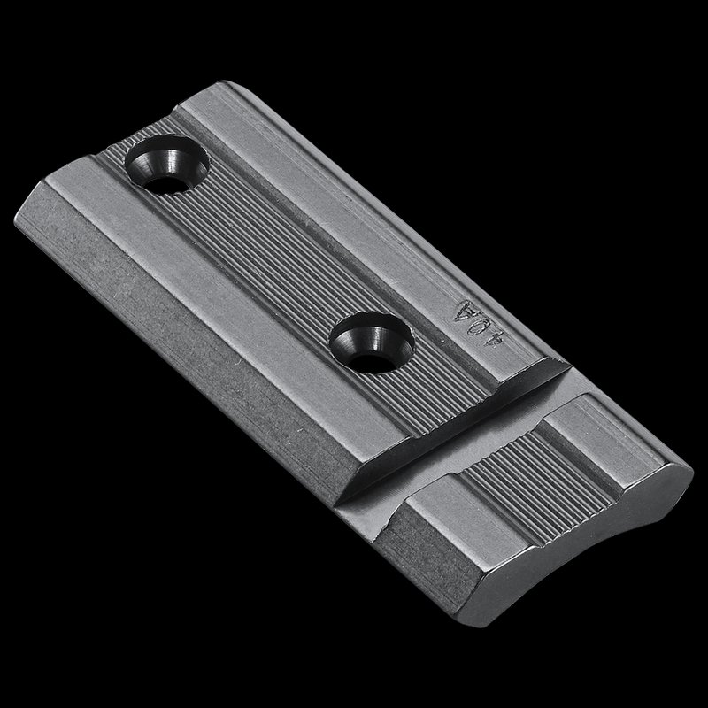 Weaver Top Mount Base 40A Matte Black 1-Piece Aluminum for BSA/Colt/Remington, Cross-Lock Design