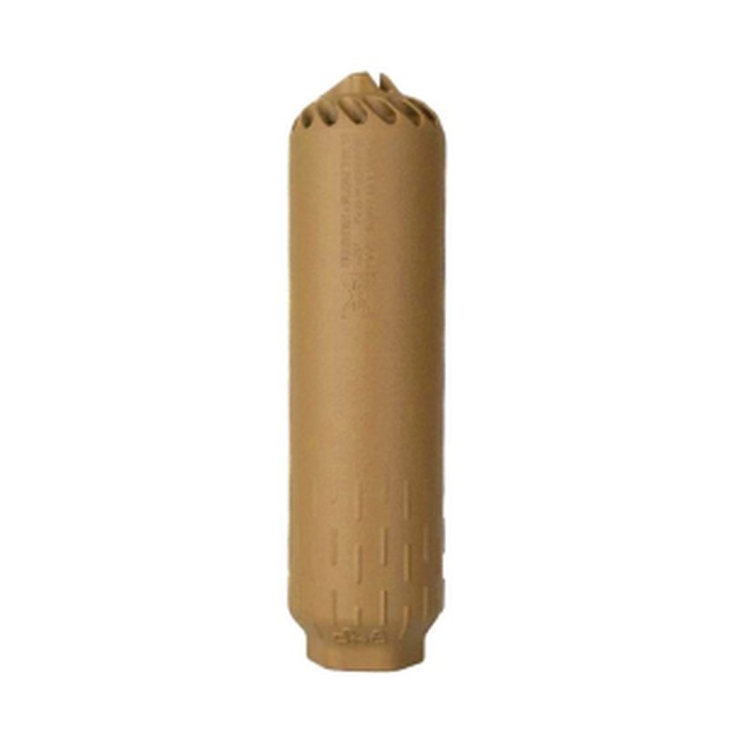 Huxwrx FLOW 762 NATO Ti Rifle Suppressor - FDE