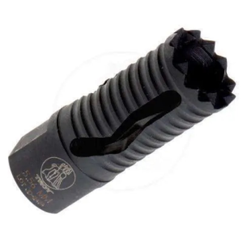 Troy Ind Medieval Muzzle Brake 223 Rem 5.56 NATO 1/2-28 Black Steel