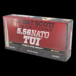 Fort Scott Munitions TUI 5.56 NATO 55gr Ammunition SCS 20rds 556055SCV