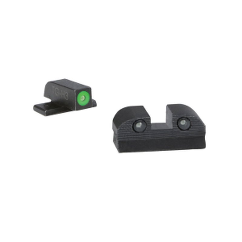 Sig Sauer X-Ray3 Front #8 Green Rear #6 Square Notch Pistol Sight Set SOX10007