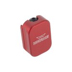 Warne Magazine Extension for Glock 19/23 - +3/2 - Red