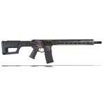 Seekins Precision DMR .223 Wylde 16 Inch 1:8 Twist Rifle Battle Worn FDE 0011300071-F-FDE-BW