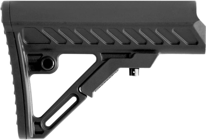 Leapers UTG Model 4 Combat Ops S2 Stock Ambi, Black - RBUS2BMS