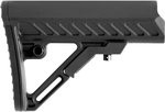 Leapers UTG Model 4 Combat Ops S2 Stock Ambi, Black - RBUS2BMS