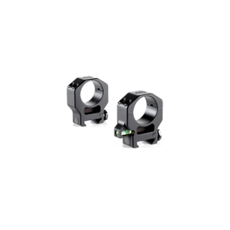 Ruff's Precision CLR-30125 30mm Riflescope Ring Set Co-Linear Bubble Level