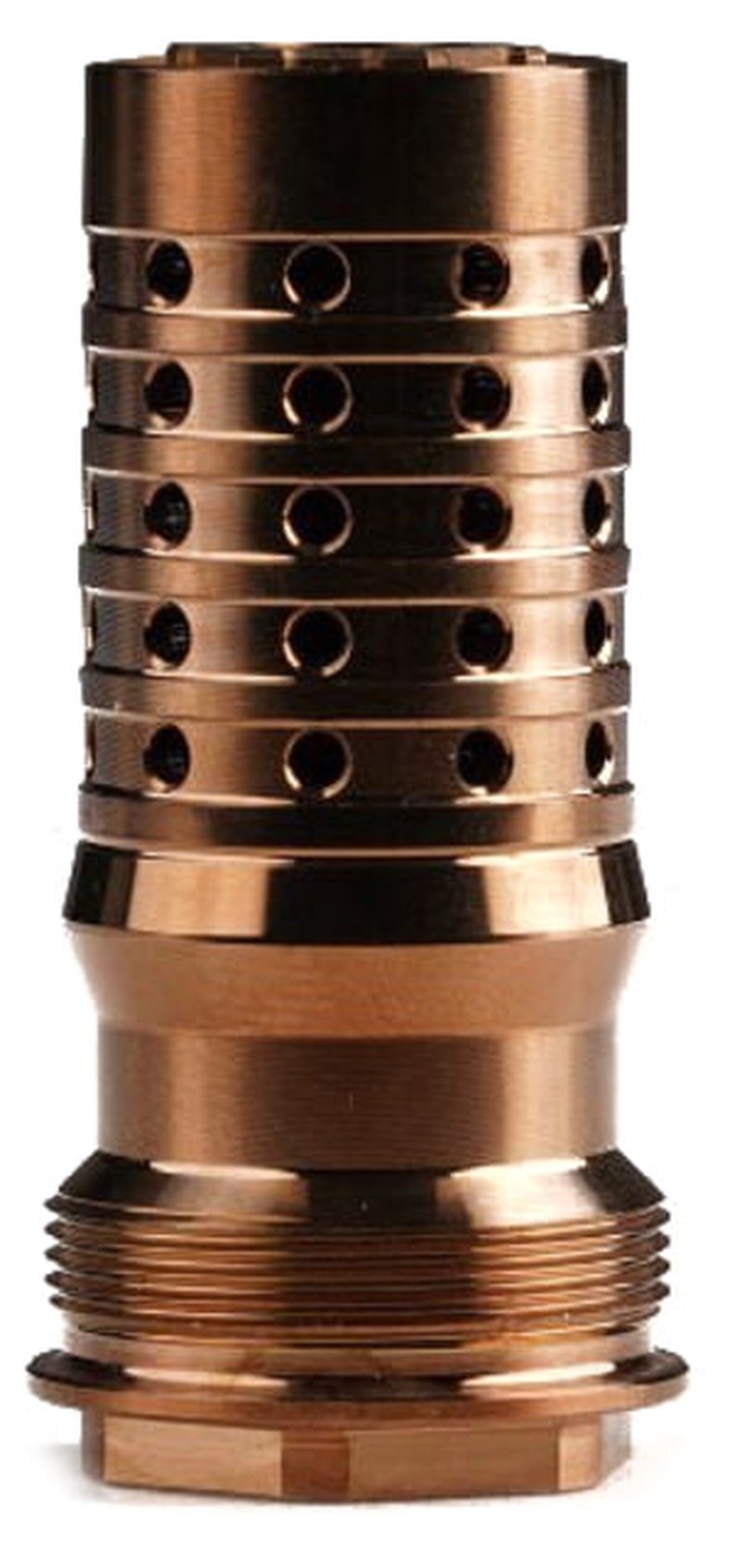 Q Cherry Bomb Rear End XL Muzzle Brake 5/8x24 Taper Mount 8.6 Blackout