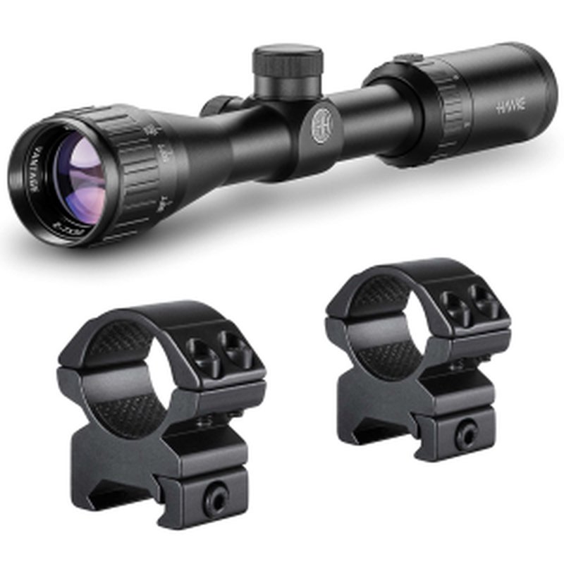 Hawke Vantage 2-7x32 Rifle Scope Mil Dot Reticle 1in Maintube With Matchmount