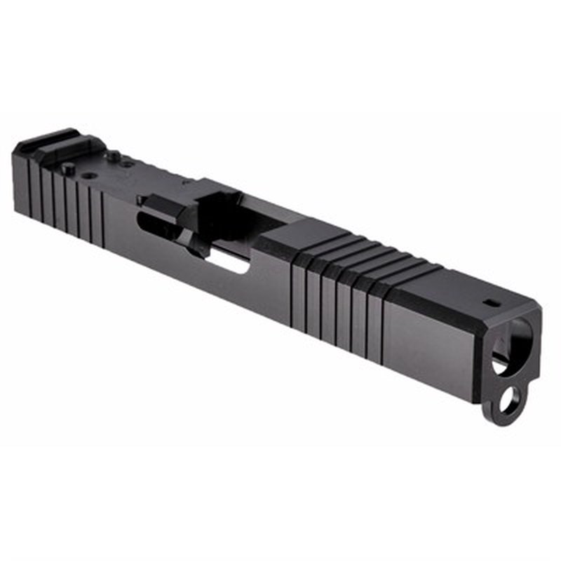 Brownells Glock 17 Gen 3 DeltaPoint Pro Cut Stainless Nitride Slide