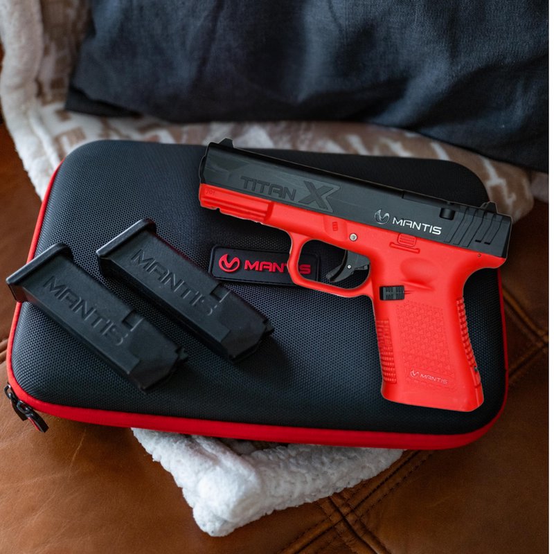 Mantis TitanX Smart Laser Training Pistol 9mm Red Laser with MantisX Feedback