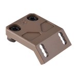 Arisaka Defense Offset Scout Light Mount for MCX Handguards (FDE)
