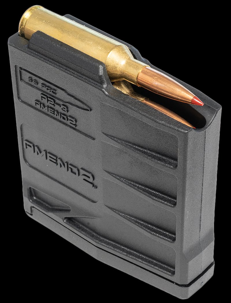Amend2 MOD-3 Short Action AICS Pattern Magazine 3 Round 6.5 PRC 300 WSM SAAICS65BLK3