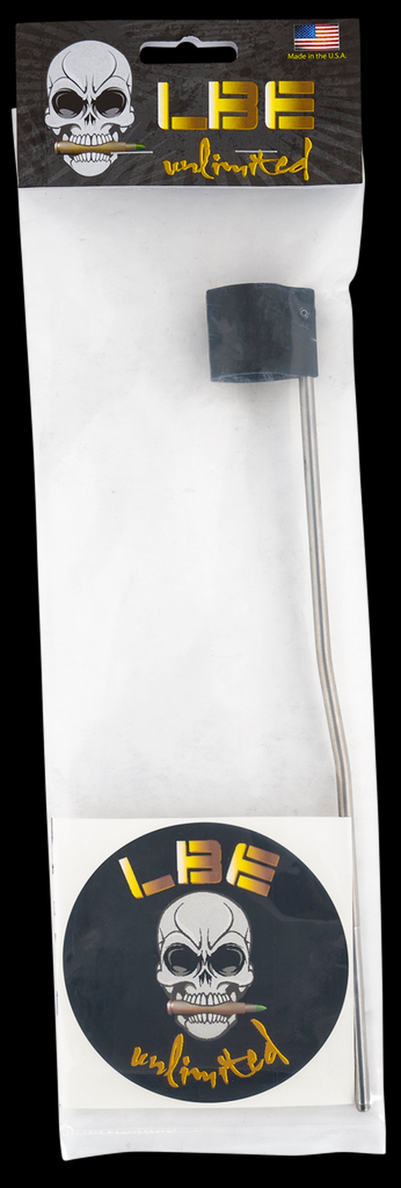 LBE Unlimited AR-15 Low Profile Gas Block .750 Carbine Length Nitride ARLGBC