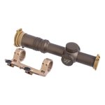Nightforce ATACR 1-8x24 FFP Scope FC-DMX Reticle with Reptilia Corp AUS FDE Mount