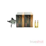 True Shot Ammo Bundle: CMC 3.5 lb AR-15 Trigger + 200 Rounds PMC Ammo