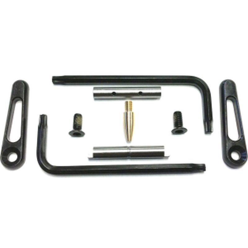 KNS Gen JJ Anti-Walk Hammer & Trigger Pin Set 0.154" Black Nitride