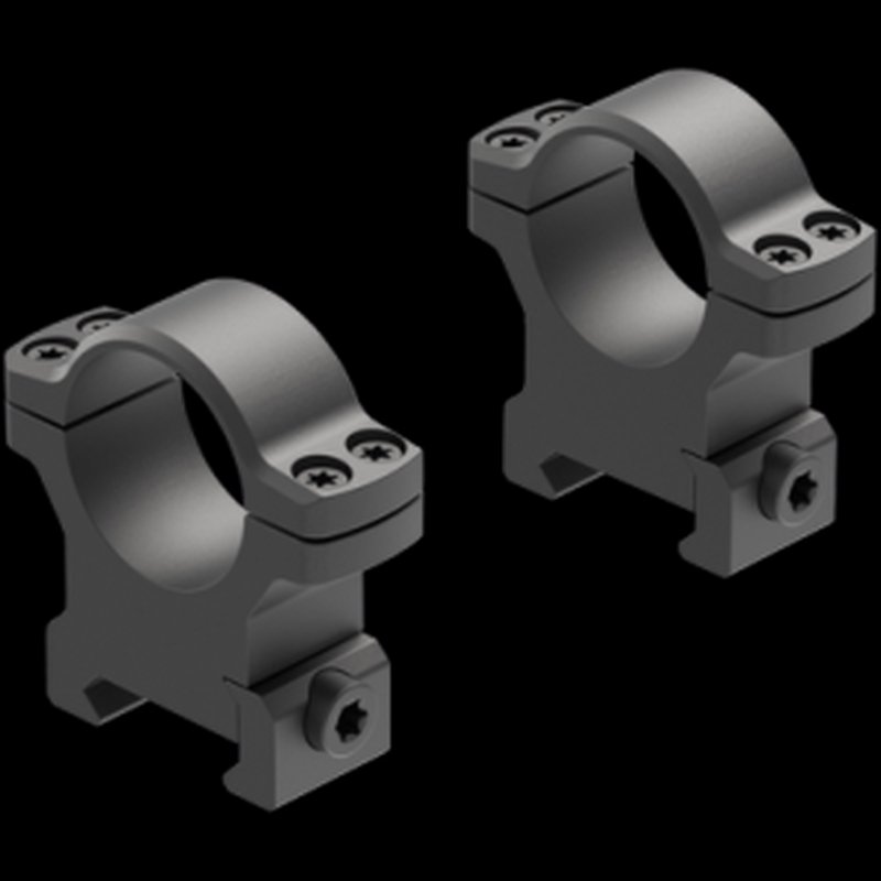 Leupold Backcountry Cross-Slot Weaver 1" High Scope Rings Matte Black