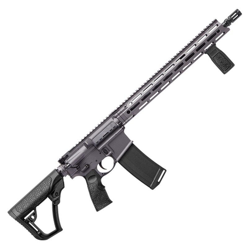 Daniel Defense DDM4 V7 5.56 NATO 16in Rifle M-LOK MFR XS Cobalt Gray Anodized