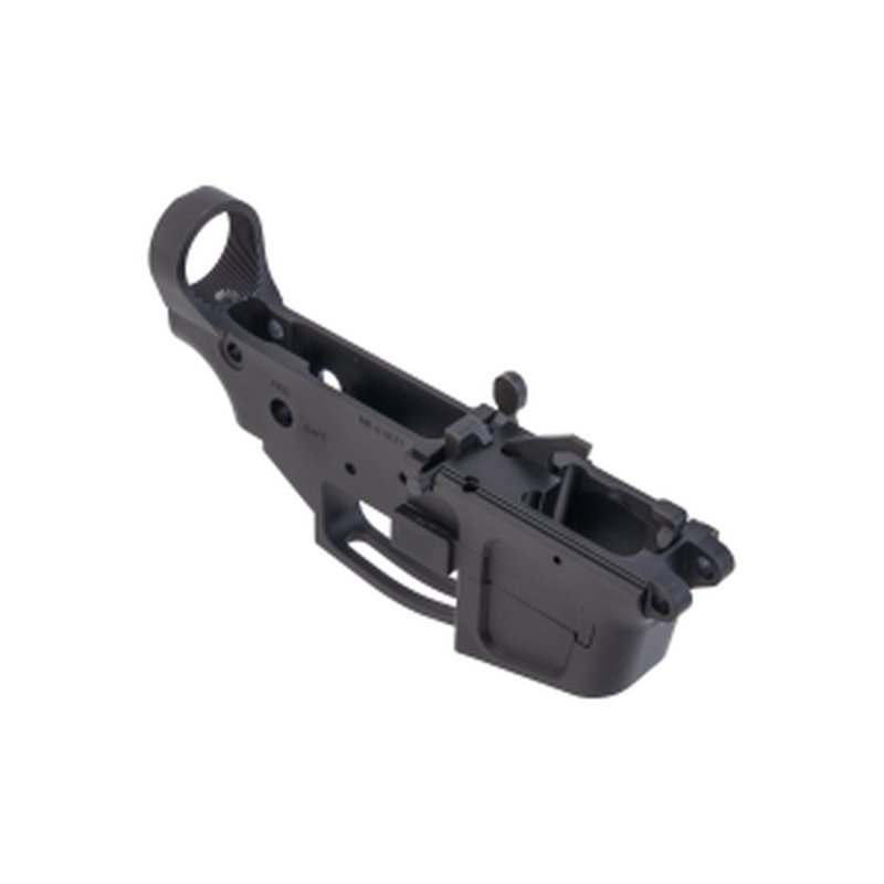 Foxtrot Mike 9mm AR-15 Lower - Stripped Billet
