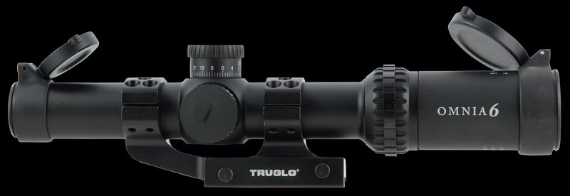 TruGlo Omnia 1-6x24mm LPVO Scope Illuminated APTR Reticle