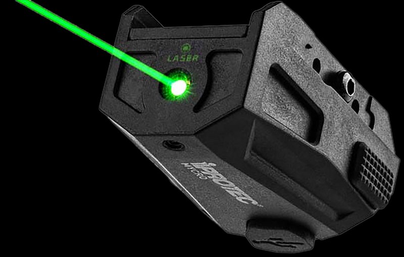 Mycro Rail Mount Green Laser Sight Picatinny Weaver IPRLSR0002 Matte Black