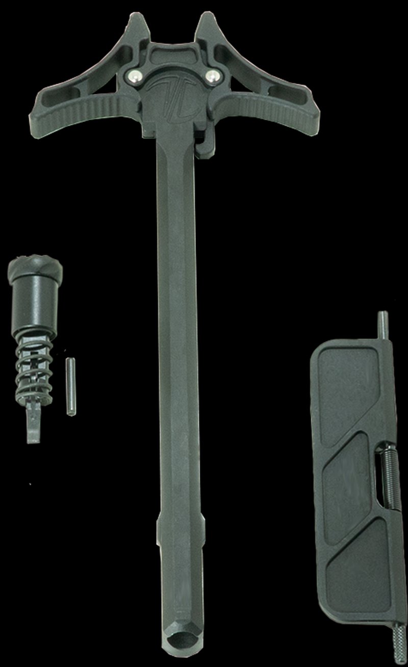 Timber Creek Outdoors Enforcer Upper Parts Kit Ambidextrous Charging Handle Black Aluminum