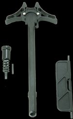 Timber Creek Outdoors Enforcer Upper Parts Kit Ambidextrous Charging Handle Black Aluminum