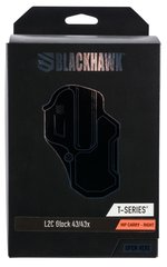 Blackhawk T-Series Holster Glock 43 Polymer Black Finish