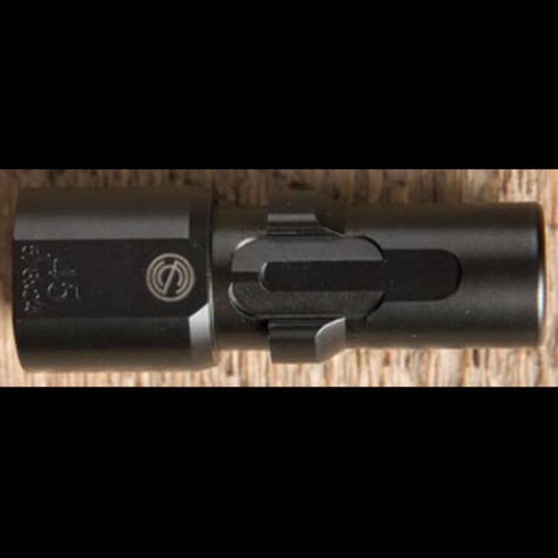 SilencerCo AC2609 3-Lug Muzzle Device 9mm 5/8"-24 Threads Black