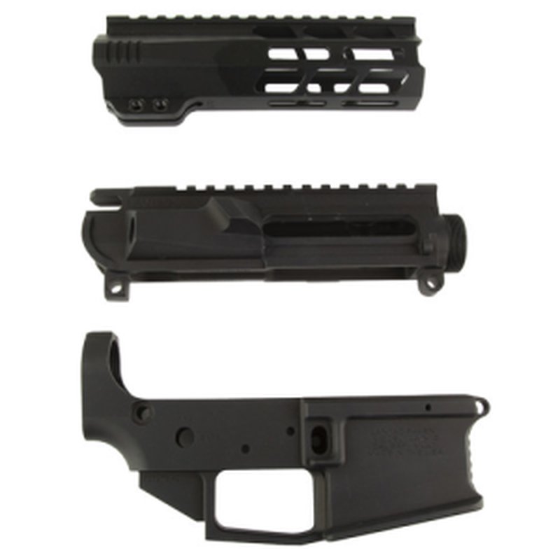 LANTAC Raven AR-15 Billet Builder Set Black 6.75" Spada