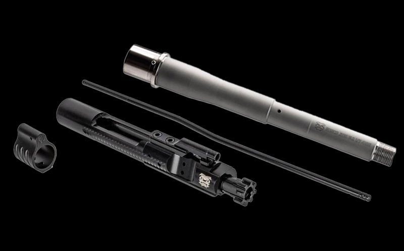 Rosco Bloodline Barrel Kit 8.2in .300 Blackout Nitride Finish BCG Gas System