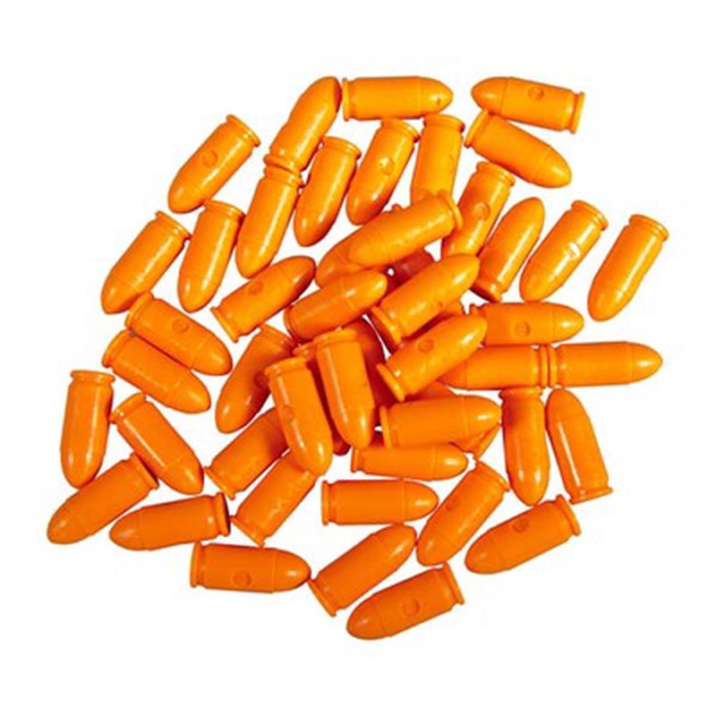 Precision Gun Specialties SAF-T-TRAINERS DUMMY ROUNDS 380 ACP Orange 50 Pack