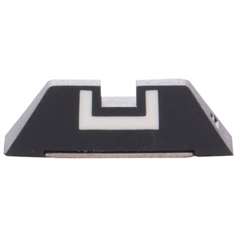 GLOCK Rear Fixed Sight 6.9mm Polymer Black w/ White Outline