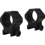 Weaver 6-Hole Aluminum Scope Rings Matte 30mm High Picatinny Fit