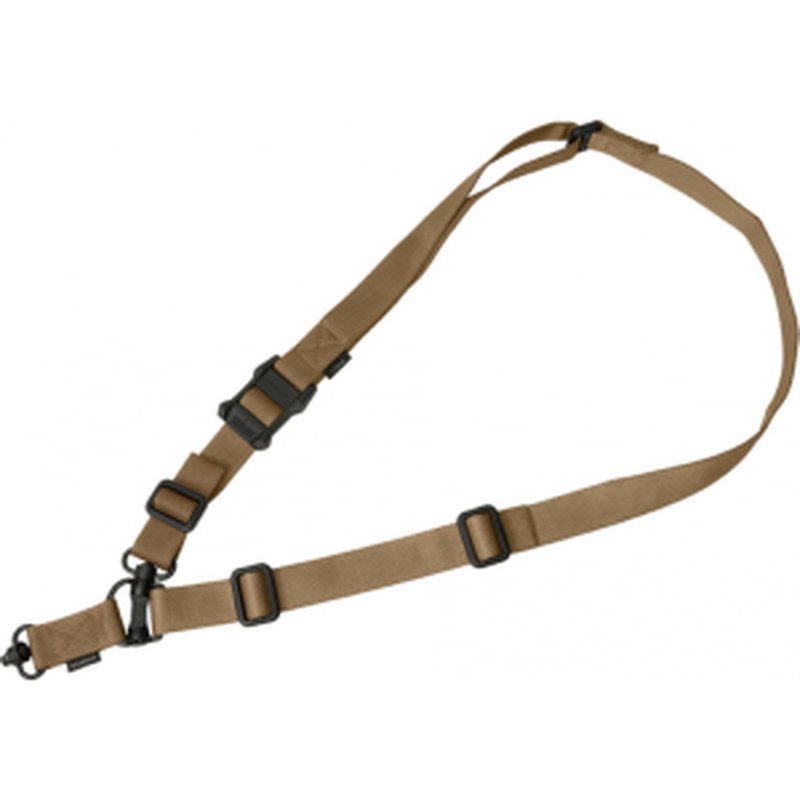 Magpul MAG518-COY MS4 Dual QD Sling GEN2 1.25" wide Nylon Webbing Coyote Adjustable