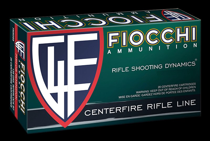 Fiocchi Shooting Dynamics .223 Rem FMJBT 55gr Brass Rifle Ammo