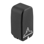 Taran Tactical Innovations Firepower Base Pad +2 for Glock 43 Flat Black